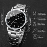 Fashion Men Business Watches Casual Analog Quartz Watch Men's Wristwatch Reloj Hombre（Without Box）
