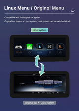 Mercedes Benz W205 GLC CarPlay & Android Auto Screen