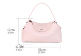 Women's genuine leather handbag fashionable retro designer luxury bag high-quality cowhide large capacity casual shopping bag