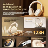 Acer ANC Bluetooth Headphones Surround Sound Headsets with HD Mic Active Noise Cancelling Earphones ENC-Calling 1000mAh OHR525
