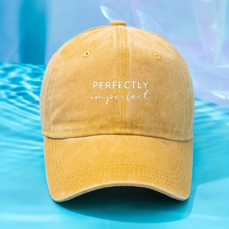 Perfectly Imperfect Washed Baseball Cap
