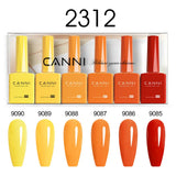 CANNI HEMA-Free Gel Polish Kit | Jelly, Nude & Rubber Base