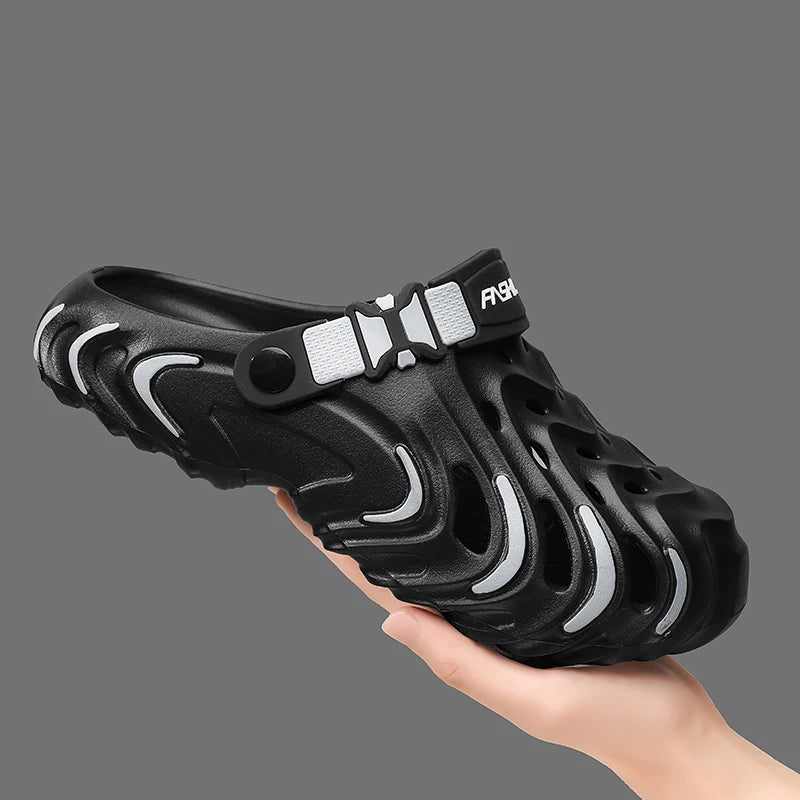 Men's EVA Clogs — Lightweight Outdoor Beach Slippers & Garden Slides