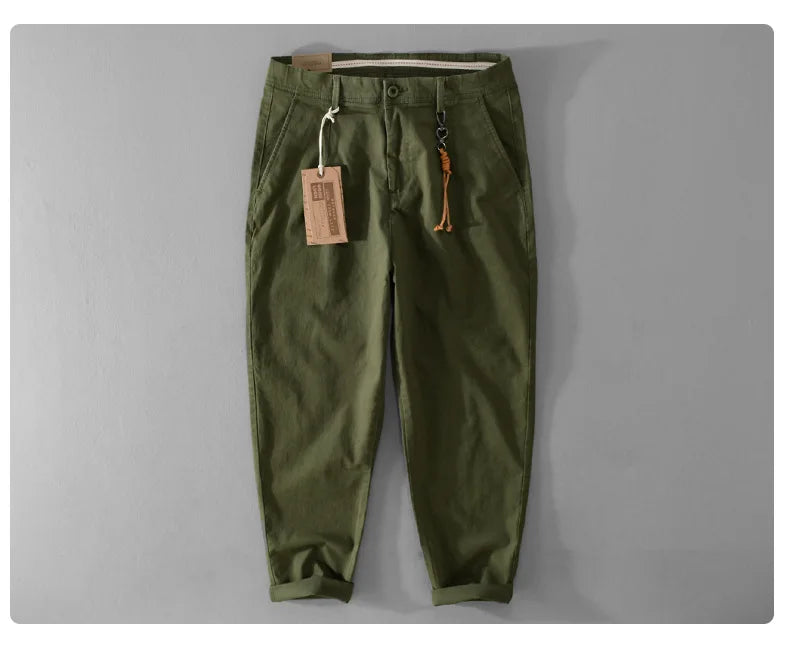 Men's Vintage Wide-Leg Cargo Trousers | LFFMHMT