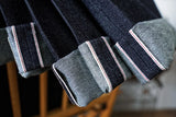 Sauce Zhan SZ6601-10OZ Men Jeans Selvedge Sanforized Denim Jeans Summer Indigo Jeans for Man Regular Fit Straight Leg 10 Oz