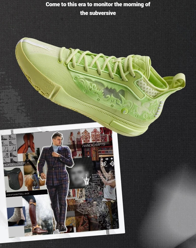 361 Degrees Joker 1 SE Men Basketball Shoes New Trendy Leather Breathable Shock-Absorbing Wear-resistant Male Sneakers 672521123