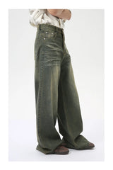 Men's Loose Straight-Leg Denim Jeans & Shorts