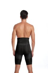 Men Tummy Control Shorts High Waist Slimming Shapewear Abdomen Belly Flat Body Shaper Leg Underwear Compression Briefs Boxer 3XL