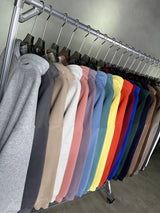 Cotton Baggy Fleece Hoodies for Men Solid Color Plush Pullovers Oversized Hooded Sweatshirt Autumn Winter Thick Clothes Unisex