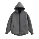 Women’s Casual Relaxed-Fit Hooded Jacket