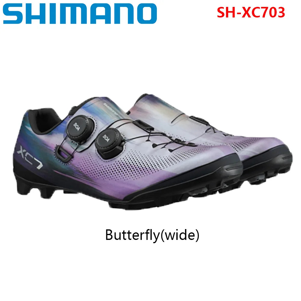 Shimano XC702 XC703 Mountain Bike Shoes XC7 SH-XC702 SH-XC703 Mountain Bike Self-locking Riding Shoes For OFF ROAD/Cross Country