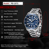 2025 New PAGANI DESIGN Retro Men's Watches NH35 Automatic Watch For Man Mechanical Wristwatch Luxury AR Sapphire Luminous Clock