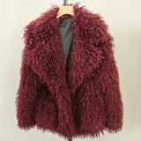 Plush Faux Fur Winter Coat