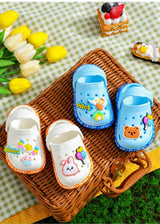 Cartoon Kids’ Summer Garden Clogs