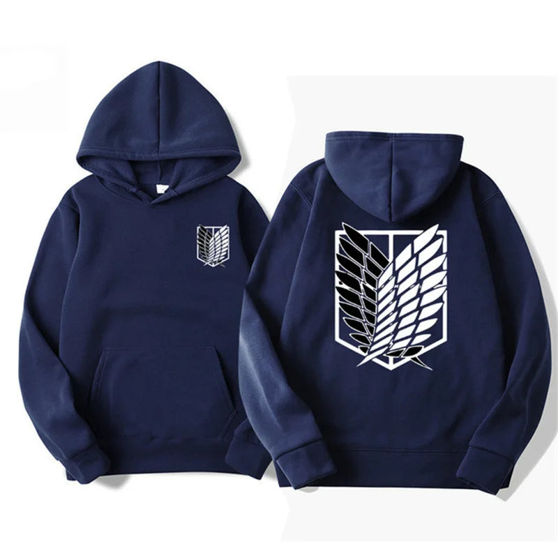 Titan Anime Streetwear Hoodie