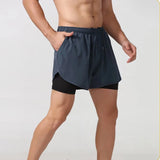 Performance Double-Layer Training Shorts | Moisture-Wicking Athletic Gear