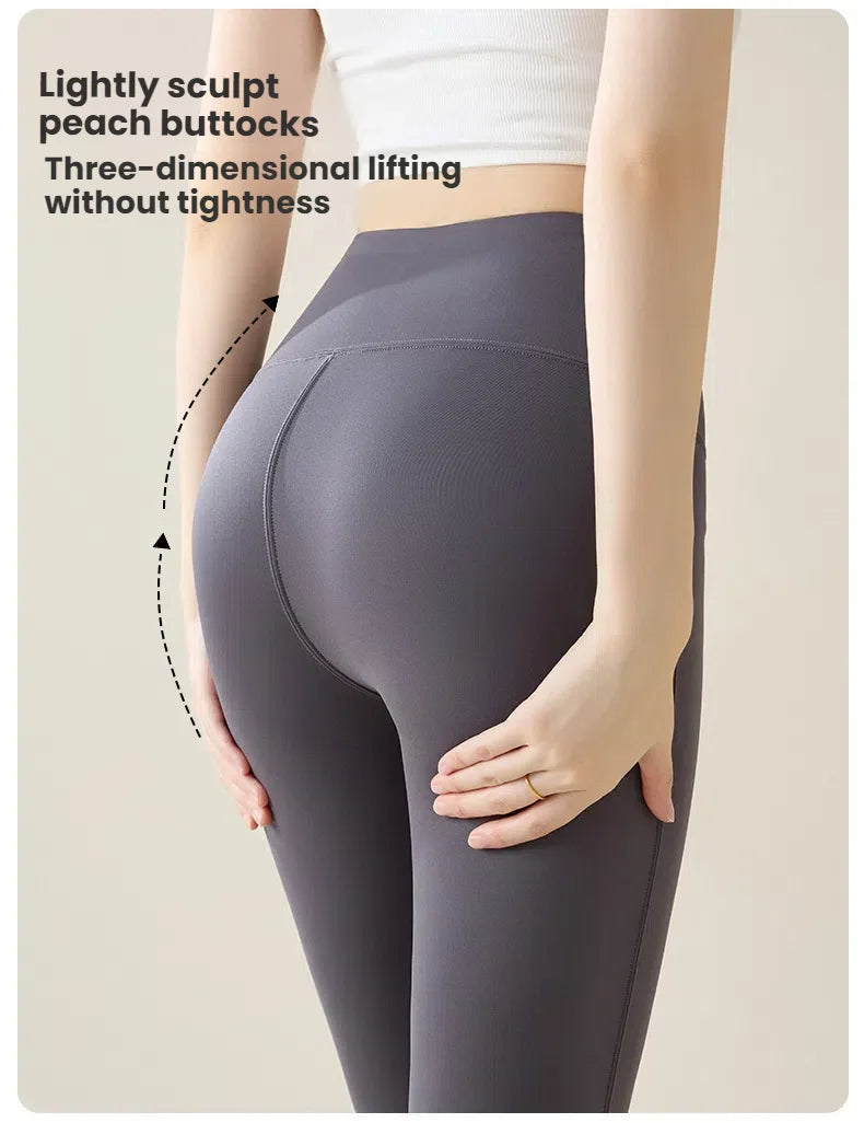 Women's Fleece-Lined High Waist Flare Leggings