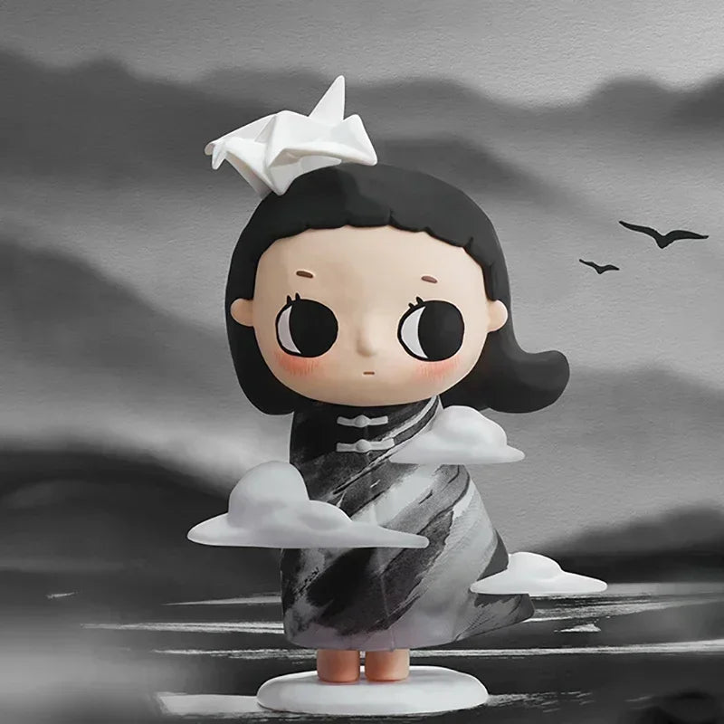 POP MART Nyota Growing Up By Your Way Series Blind Box Guess Bag Mystery Box Toys Doll Cute Anime Figure Desktop Ornaments