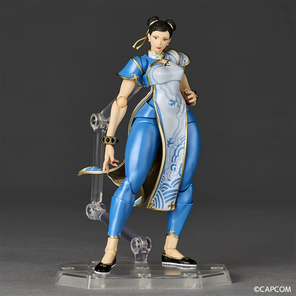 In Stock KAIYODO Ryu Han Juri Chun Li Movability Model Toys Revoltech AMAZING YAMAGUCHI Chun-Li SF6