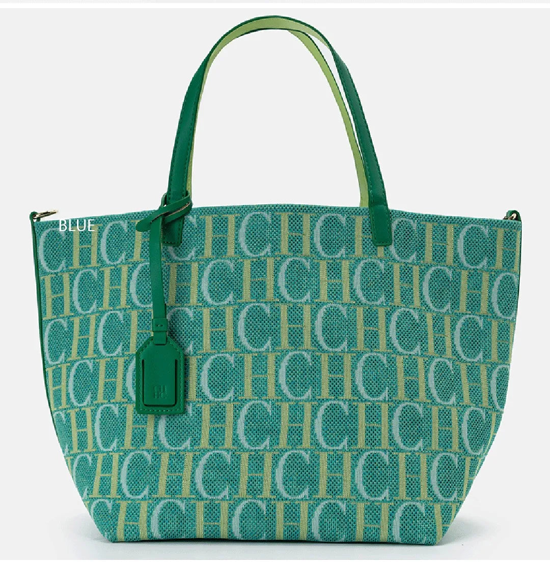 CH Ladies Brand Fashion Alphabet Print Large Capacity Handbag 2026 New Style Elegant Casual Travel High Quality Hand