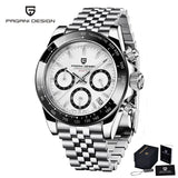 2026 New PAGANI DESIGN Rose Gold Chronograph Men's Watches Luxury Quartz Watch For Men Automatic Date Stainless steel Wristwatch