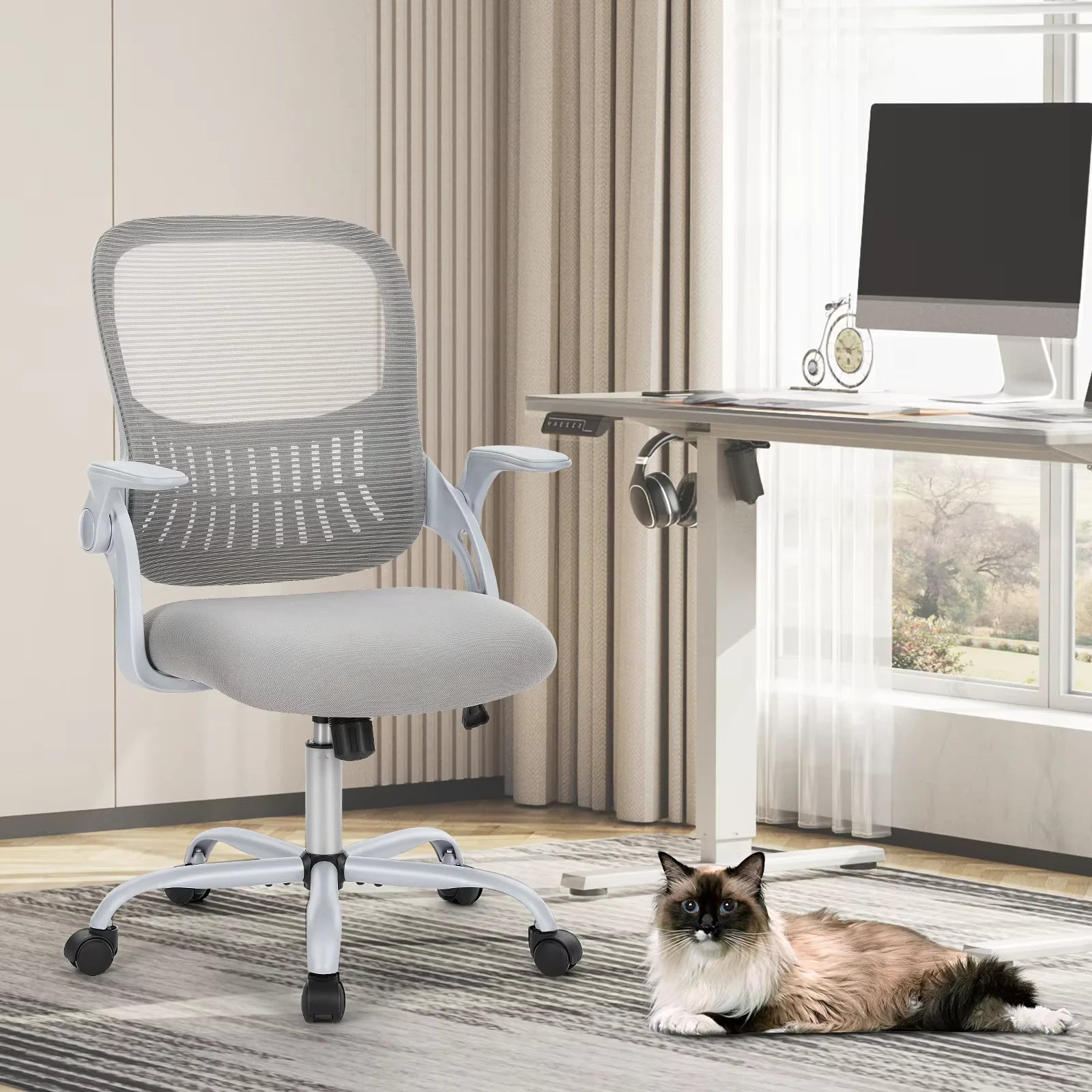JHK Ergonomic Mesh Backrest Office Chair | Adjustable