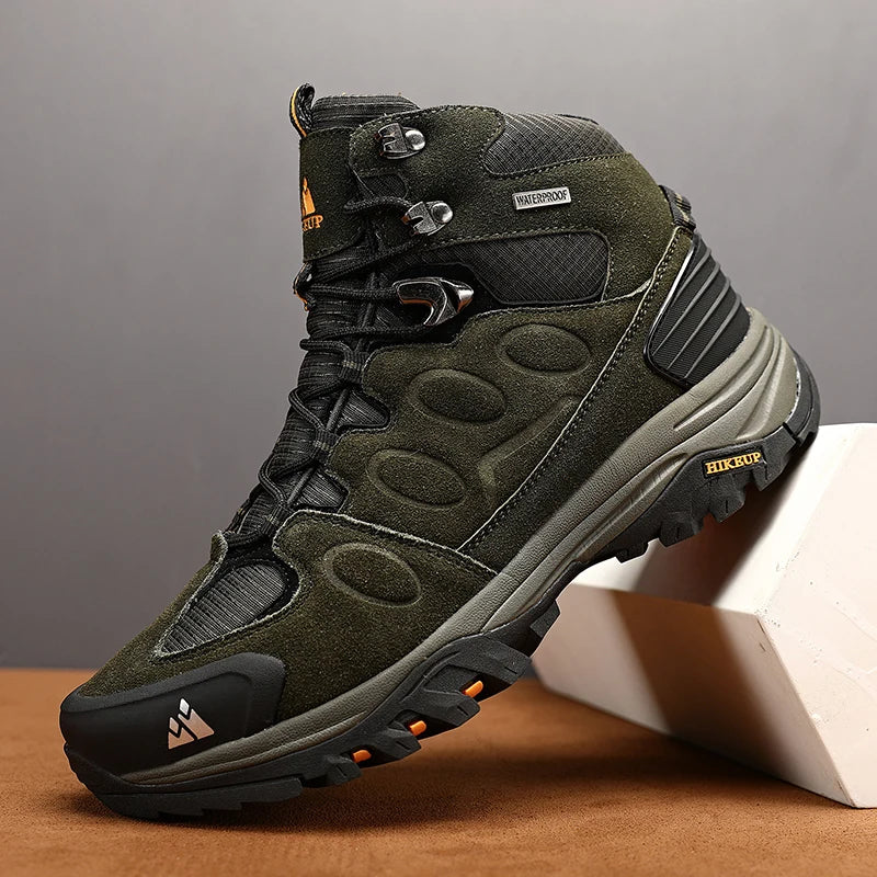 Men’s Suede High-Top Hiking Boots