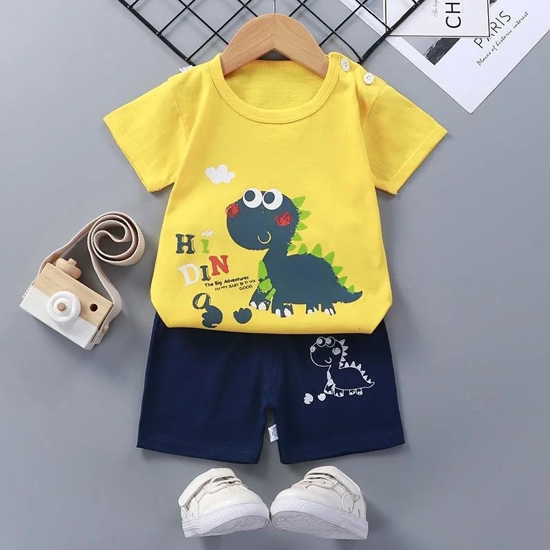 Kids' 100% Cotton Summer Set