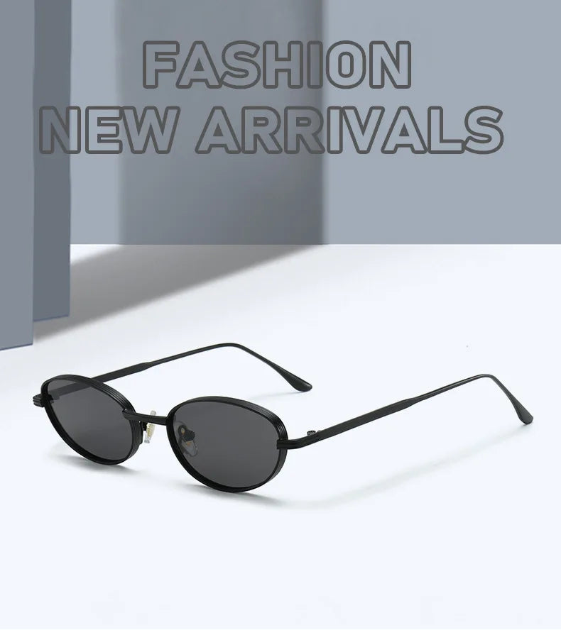 DDDLONG Fashion Small Round Retro Sunglasses Women Classical Vintage Punk Sun Glasses For Men Eyewear Outdoor Shades D609