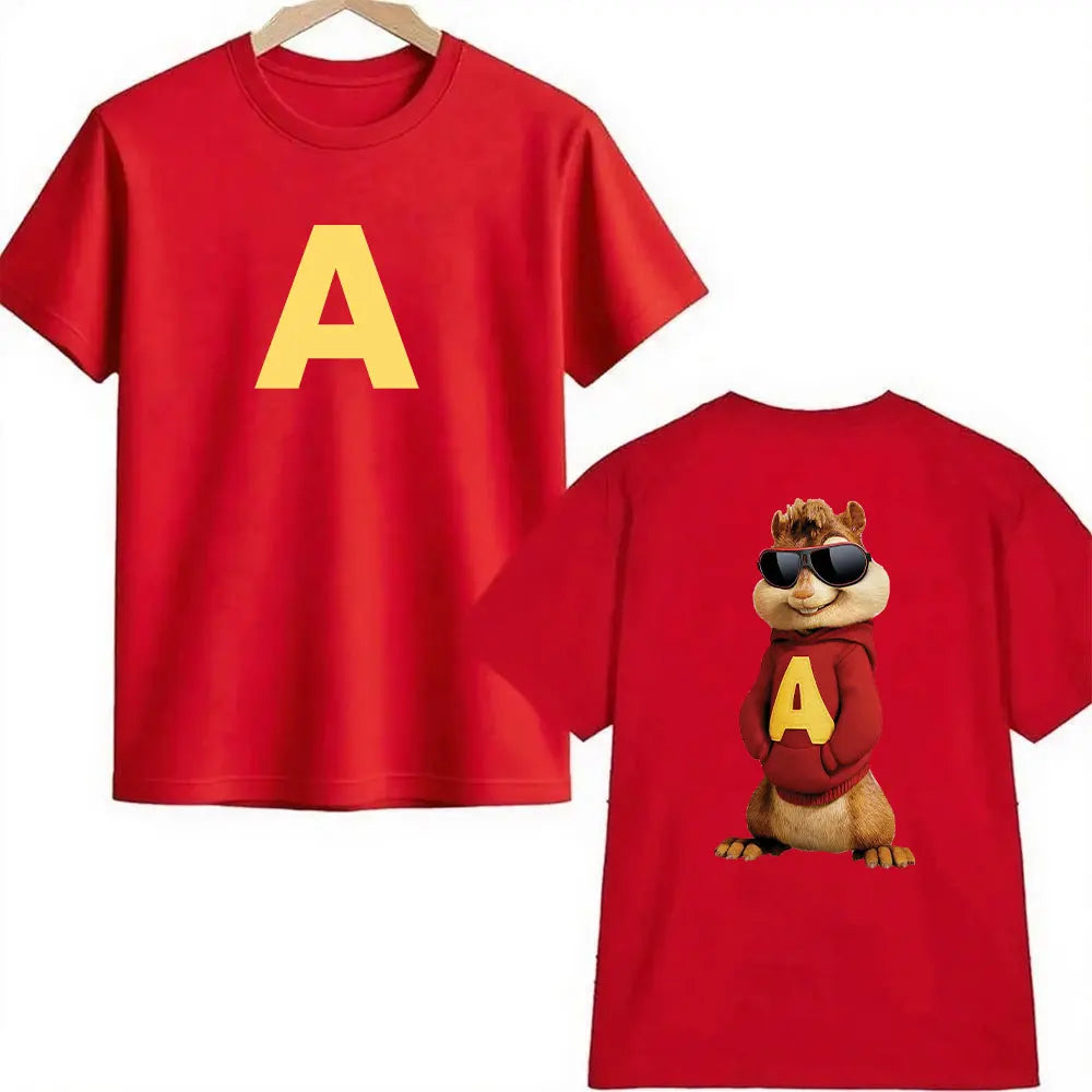 Alvin and the Chipmunks Double-Sided Cotton Tee
