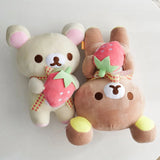 Rilakkuma & Strawberry Bear Plush Doll | Kawaii Gift