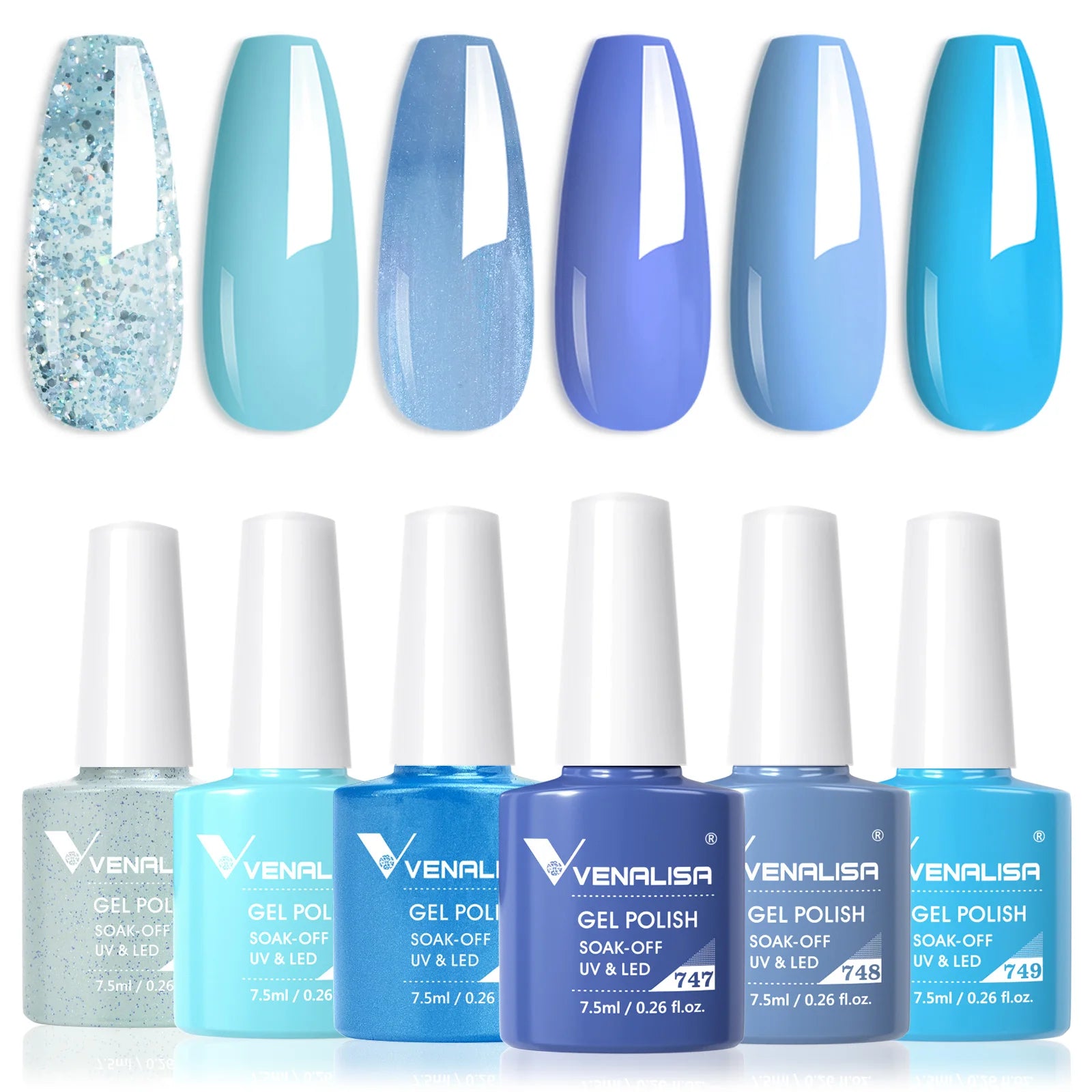 Venalisa HEMA-Free Gel Polish Kit – Autumn Color Collection