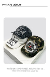 Unisex Cross Embroidery Baseball Cap | Street Style