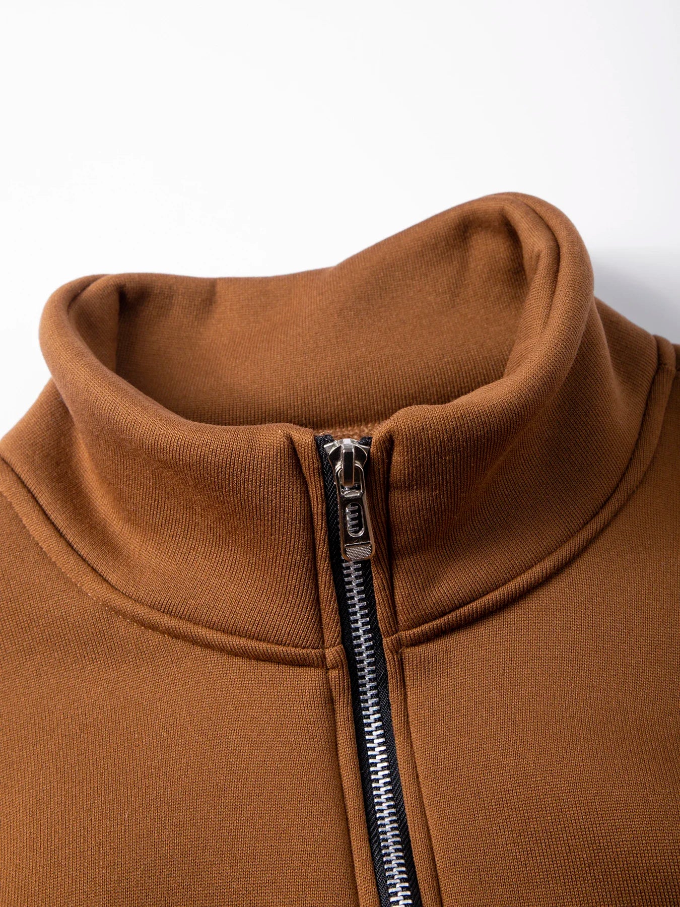 Men’s Quarter-Zip Turtleneck Pullover