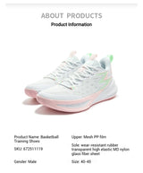 361 Degrees BIG3 Team 2.0 SE Men Basketball Shoe New Breathable Wear-resistant Stable Rebound Non-slip Male Sneakers 672511119