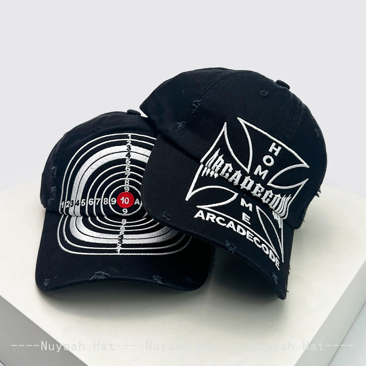 Unisex Cross Embroidery Baseball Cap | Street Style