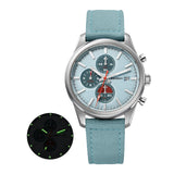 BERNY Chronograph Quartz Men Watch Luminous Miyota OS10 Top Luxury AR Coated Sapphire 5ATM Waterproof 2026 Sports Men’s Watches
