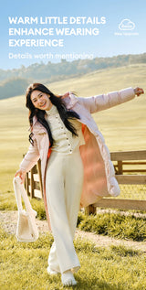 Women’s Longline Hooded Down Jacket