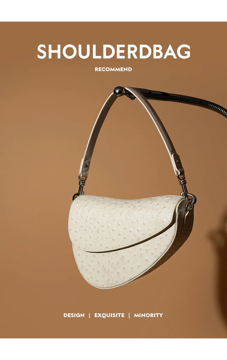 BAFELLI 2025 NEW LUXURY WOMAN BAGS LEATHER STYLISH INDIVIDUALITY FASHION TASSELS PURSE SHOULDER CROSSBODY HANDBAGS FEMALE SADDLE