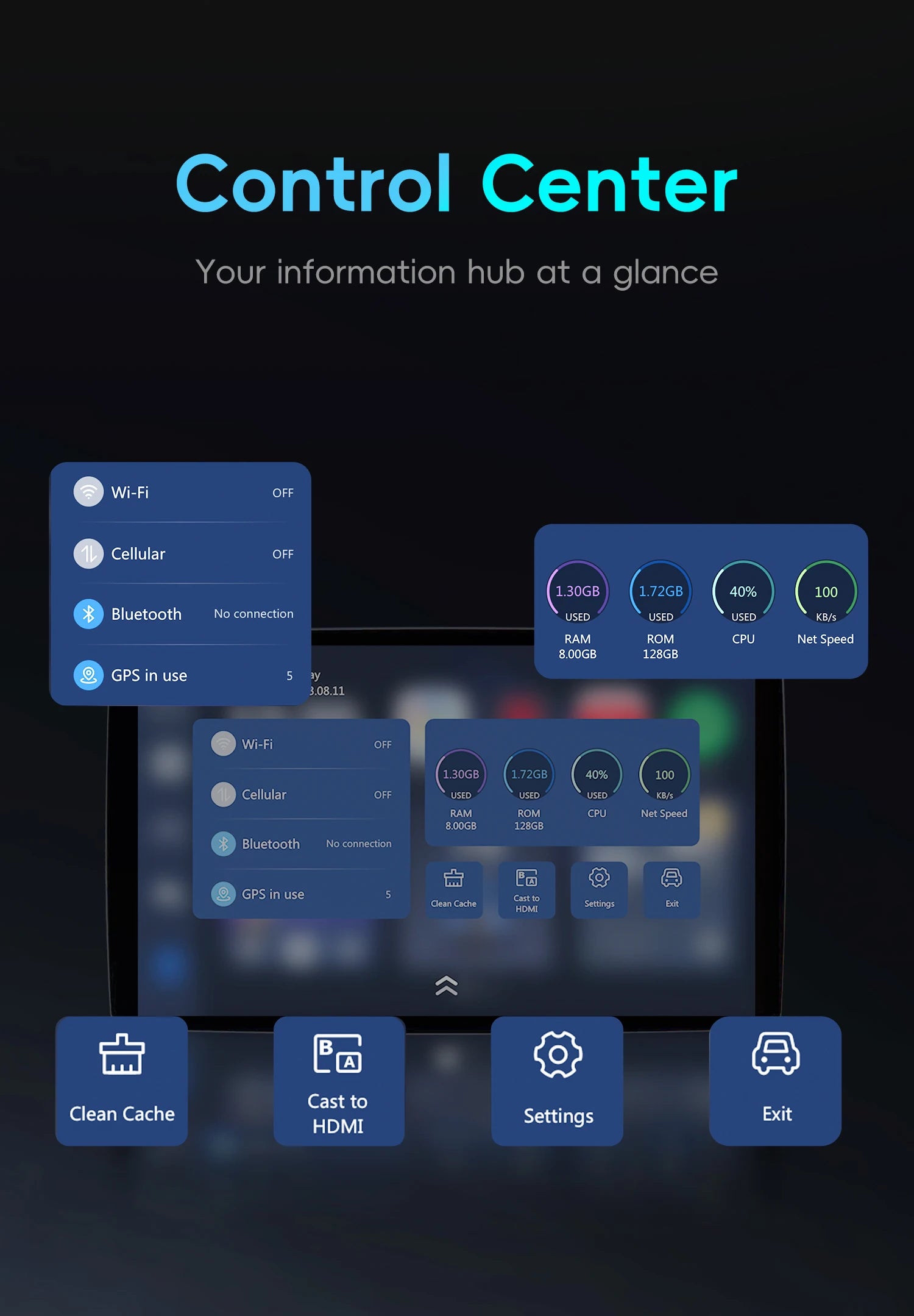 OTTOCAST P3 CarPlay AI Box – Wireless Android Auto & Smart TV