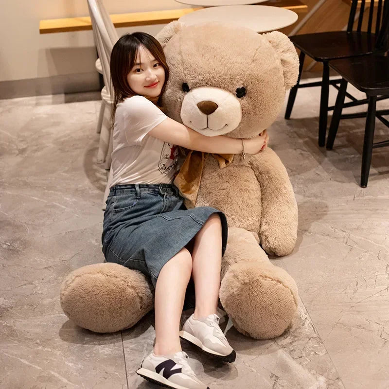 1pc High Quality Giant American Bear Plush Doll Soft Stuffed Animal Bear Plush Toys Girls Valentine Lover Birthday Gift