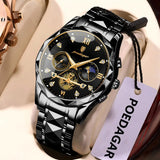 POEDAGAR 996 Men's Luxury Chronograph Watch