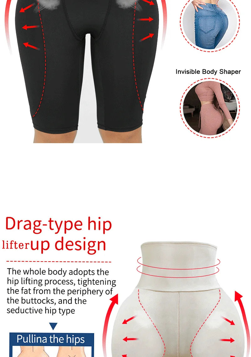 Women’s Padded Butt Lifter & Hip Enhancer Shapewear