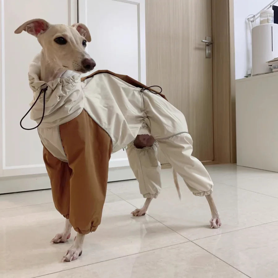Italian Greyhound Fleece Vest – Windproof & Waterproof