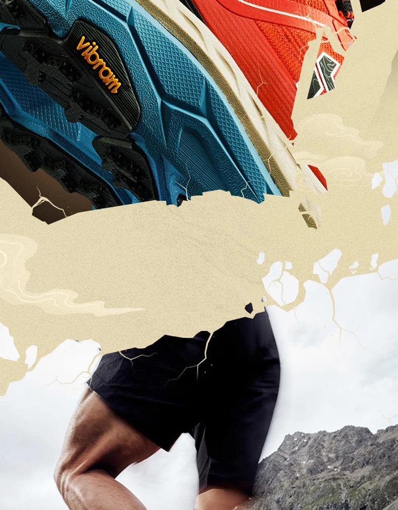 QIAODAN ShanShen 2.0 Carbon Plate Trail Running Shoes for Men 2025 Outdoor Hiking Shock-absorbing Non-slip Sneaker QDB023244277