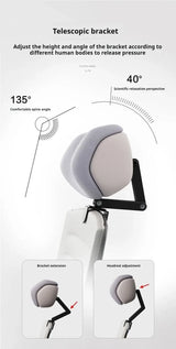 Office Chair Ne Pillow Cuter Chair High Headrest Chair Barest Nap Pillow Work Station Siesta Sitting up S Aid
