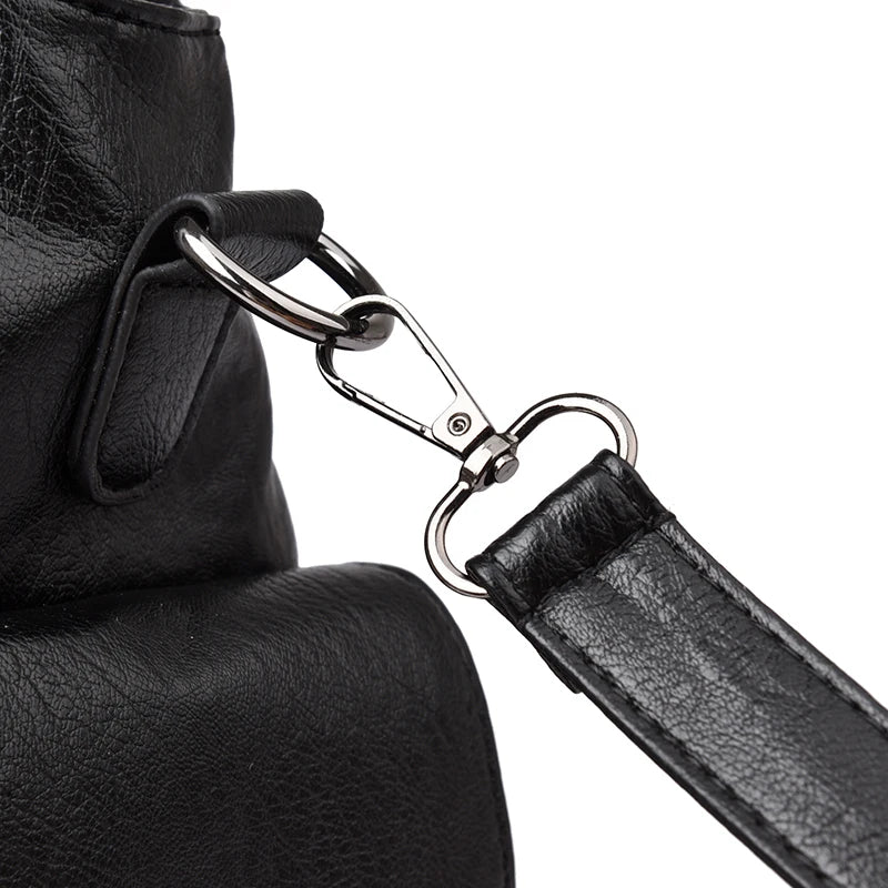 Elegant PU Leather Daily Handbag | American-Crafted Versatile Crossbody