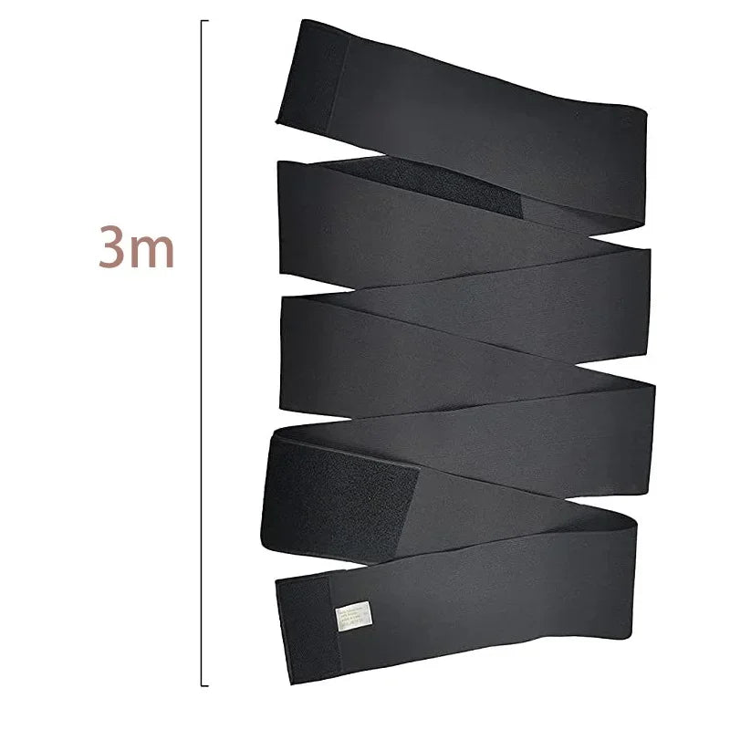 Invisible Snatch Bandage Wrap – Adjustable Waist Trainer & Tummy Trimmer Belt for Women