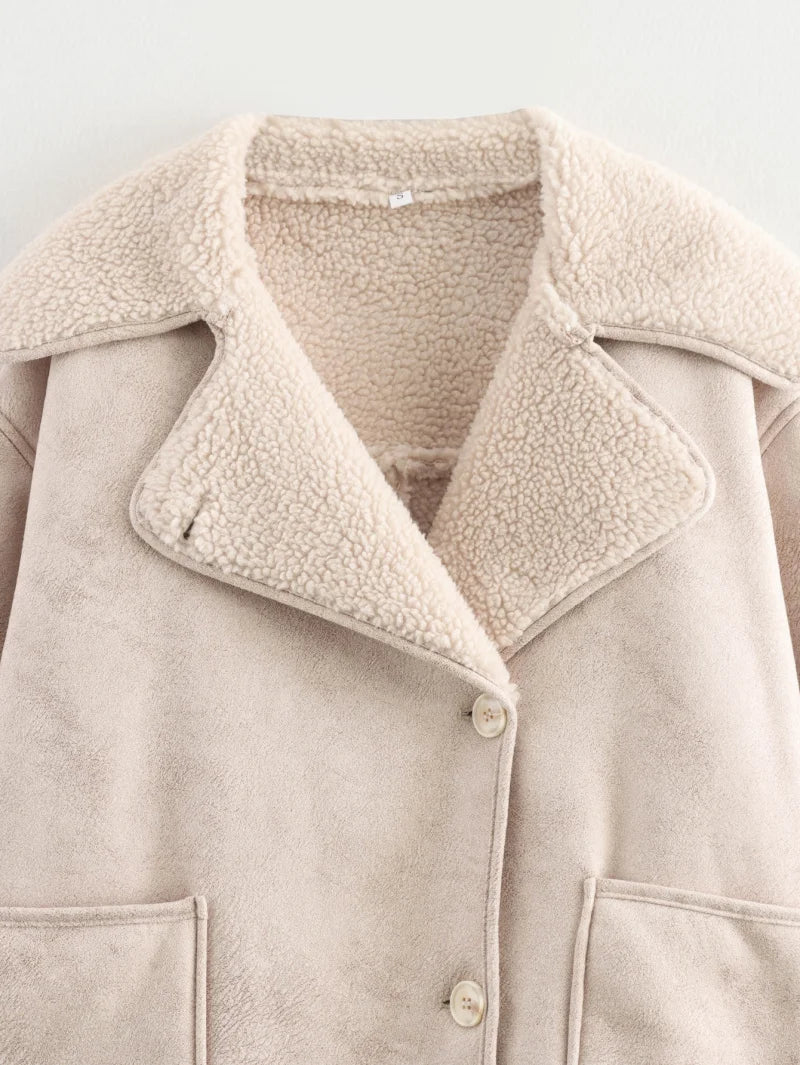 Women’s ZW Series Oversized Long-Sleeve Warm Coat