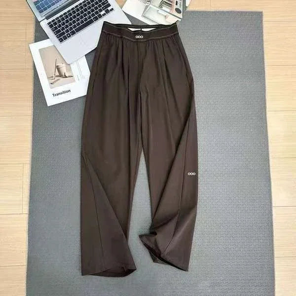 Women's High-Waist Wide-Leg Casual Pants
